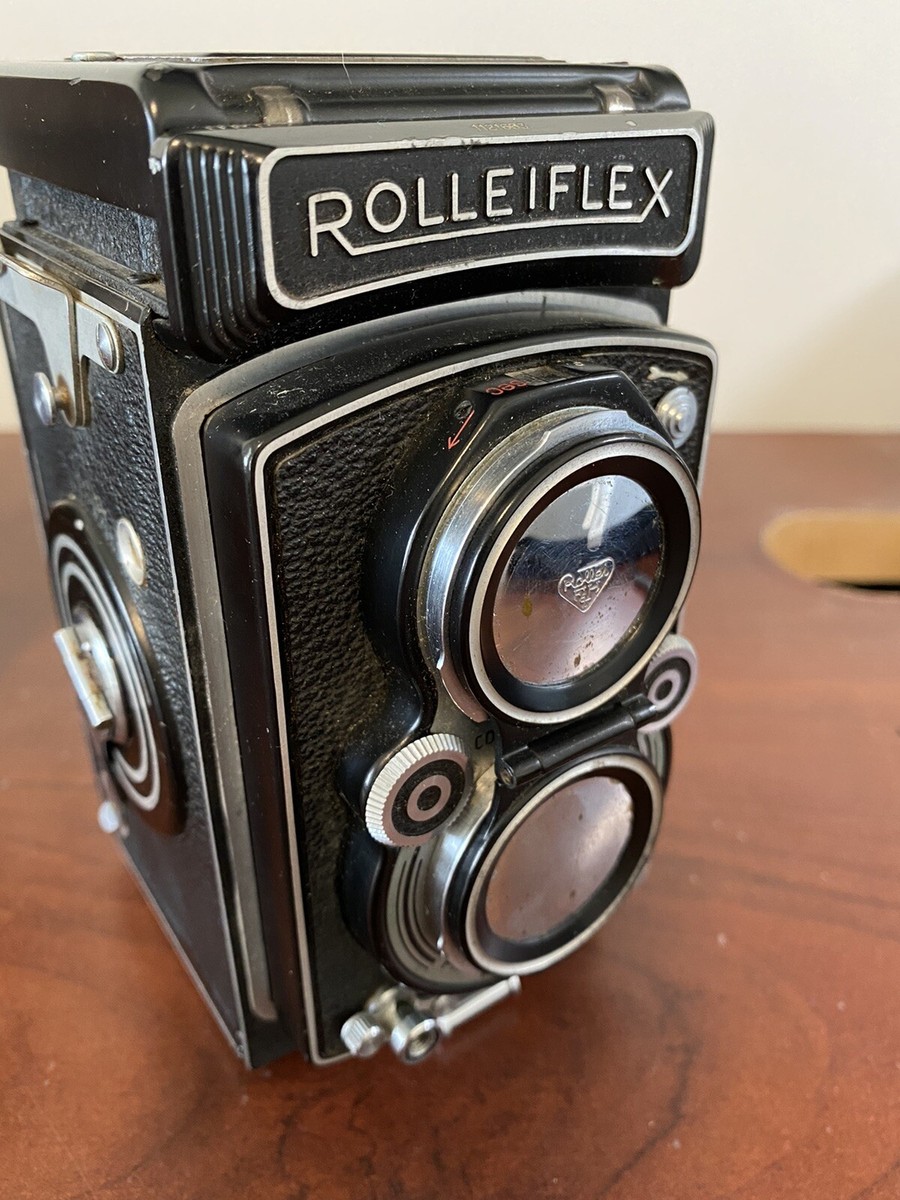 Vintage Rolleiflex Camera Original Case Franke & Heidecke