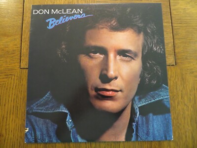 Don McLean   Believers   1981 - Millennium BXL1-7762 Vinyl LP EX/VG+