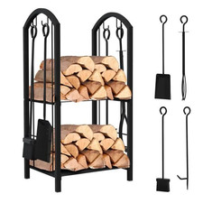 Porte Bûches Cheminée Métal