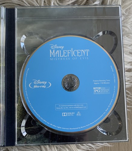 Disney Maleficent Mistress Of Evil Blu Ray UHD 4K Combo Booklet Angelina Jolie - Picture 8 of 12