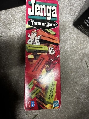 Vintage #Jenga Truth or Dare - | Partyspiel ab 8+, #y2k Edition
