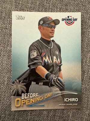 2018 Topps Opening Day - Before Opening Day Ichiro Suzuki #BOD-I