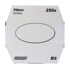 Bonamat Bravilor B5 Flachfilter Original 172 mm, 250 Stk, Kaffeefilter