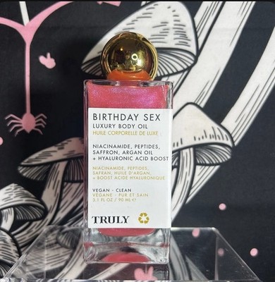 TRULY Birthday Sex Luxury Body Oil Full Size NO BOX