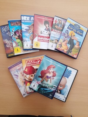 Kinder DVD Paket, 10 DVDs
