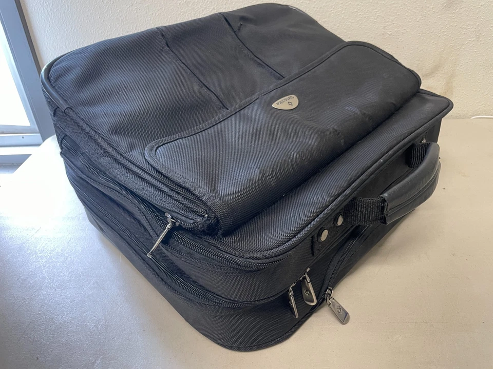 Targus Bolso para Laptop Usado Negro Estuche de Transporte Viaje Negocios Maletines Foto 3 de 4