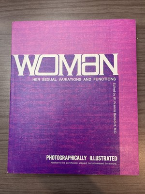 #ad #ad Woman Her Sexual Variations And Functions Paperback Erotica Book 1970 $40.00