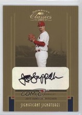 2005 Donruss Classics Gold Significant Signatures /100 Jeff Suppan #37 Auto h3a