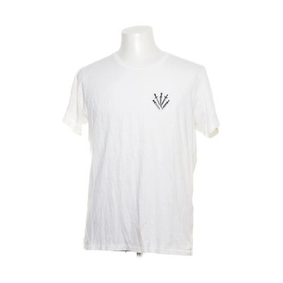 Rag & Bone, T-shirt, Größe: M, Weiß, Print, Herren #2cE