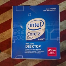 Intel Core 2 Duo E7500 2.93GHz Dual-Core LGA 775  Factory Sealed -dented box.