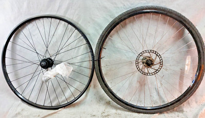 Bontrager Connection/Rigida ZAC 79 29'' MTB Bike Wheel Set 135/100 36S Disc QR :)