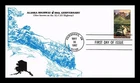 DR JIM STAMPS US COVER ALASKA HIGHWAY 50TH ANNIVERSARY FDC KMC VENTURE