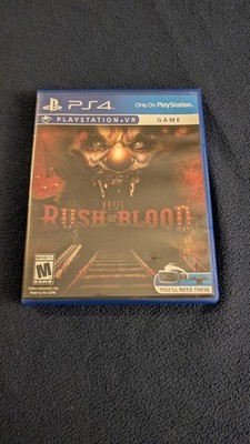 Sony PlayStation 4 Until Dawn: Rush of Blood Shooter VR Game with Case & Disc