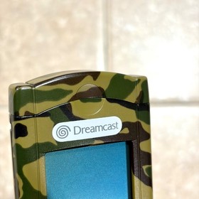 Official Sega Dreamcast Camouflage VMU Visual Memory Unit Japan Import OEM Cap