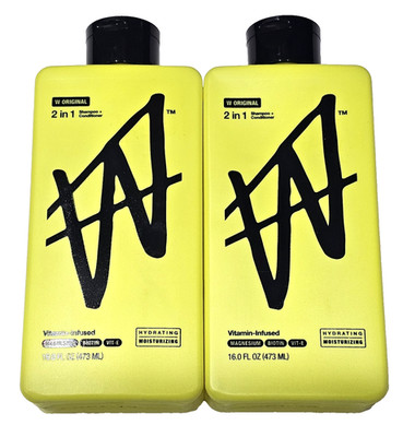 2 Pack W Original 2 In 1 Shampoo & Conditioner Vitamin Infused 16.0oz