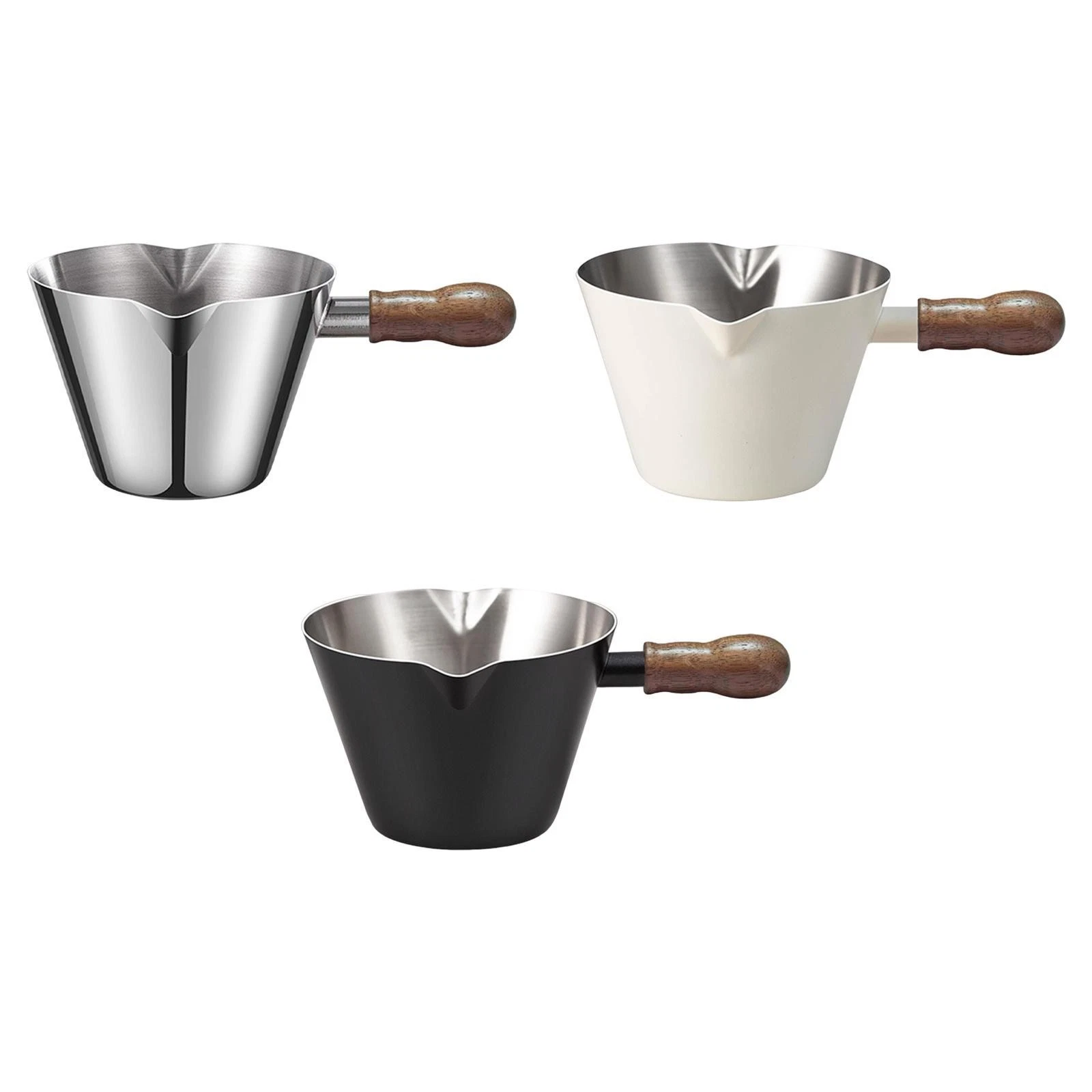 Espresso Measuring Cup Double Spout Espresso Glass Portable Milk Tea Milk