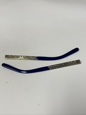 Tory Burch TY 6046 305887 145 Blue/Gold Temple Arm Parts VG80