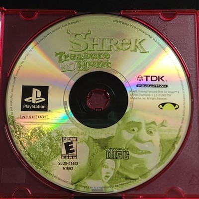 Shrek: Treasure Hunt (Sony PlayStation 1, PS1) DISC ONLY