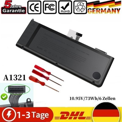 Akku Für Apple MacBook Pro 15  A1286 A1321 2009 2010 661-5211 661-5476 MB985