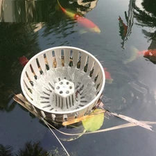 Filtration Drain Controller Fish Pond Flier Net Purification Device White❀