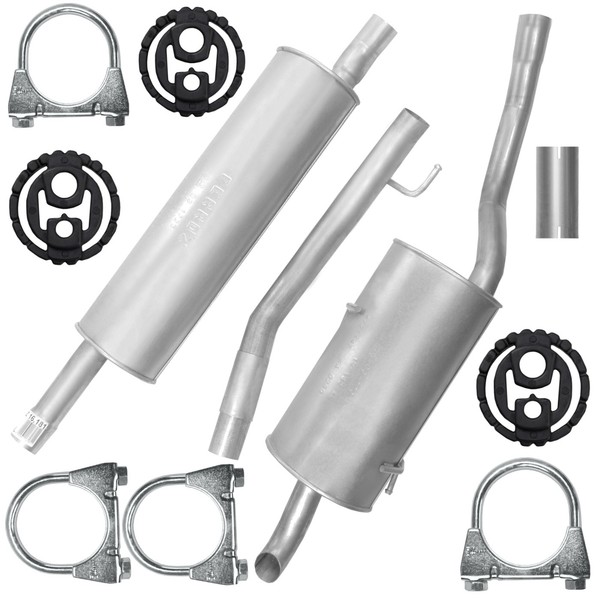 Auspuff Auspuffanlage SchalldäMpferset FüR Citroen C8 2.0 HDI 02-14-image