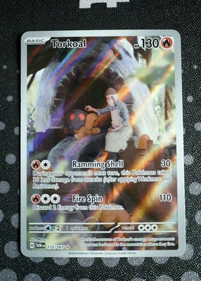 Torkoal Pokemon SV06: Twilight Masquerade TWM #172/167 Holo Near Mint - Image 1 of 2