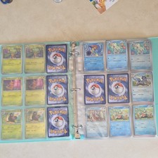 Pokemon TCG Choas Rising Card Binder Page Lot English Holo/base