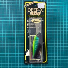 Megabass DEEP-X 300 Crankbait 75mm Matte Tiger Deep Diving Fishing Lure