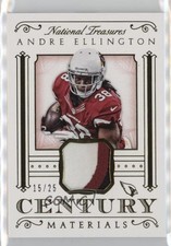2015 National Treasures Century Materials Prime 15/25 Andre Ellington 09q5