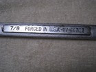 CRAFTSMAN TOOLS 7/8" COMBINATION WRENCH 12 POINT - USA -V V- SAE - 44703 — photo 4