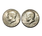 1976 P D Bicentennial Half Dollar Kennedy Half Dollar Avg Circ  — photo 1