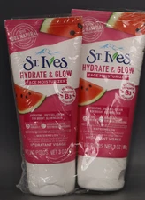 St. Ives Hydrate & Glow Face Moisturizer Watermelon 3 Ounce pack of 2