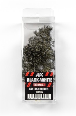 AK-8265 AK Interactive Black-White Fantasy Bushes 1/35