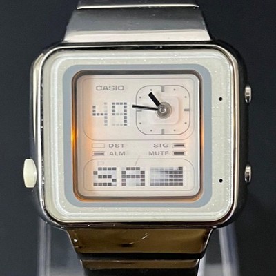 CASIO カシオ FUTURIRT LAQ-2000D シルバー Casio Futurist Quartz Laq-2000d Vintage Men's Wl15903 for sale