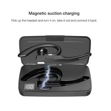 Trucker Wireless Bluetooth 5.1 Earpiece Headset Mic Earbud Noise Cancelling LOT