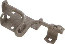 Hillman 852507 Slide Action Gate Latch Galvanized Barn/Fence/Door Security Lock