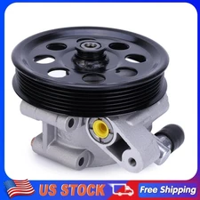 Power Steering Pump with Pulley Fit For Ford F-150 2011 2012 2013 2014 V8 6.2L