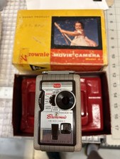 Vintage Kodak Brownie 8mm Movie Camera Model II/f2.7 13mm Lens with Original Box