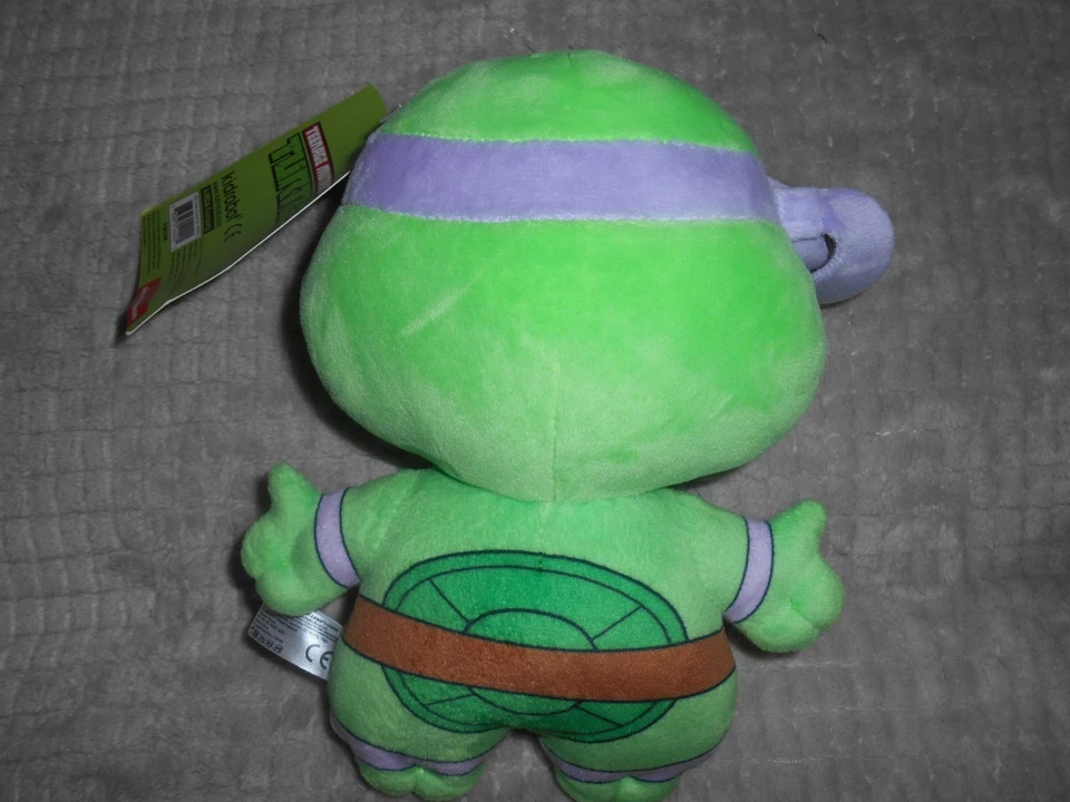 DONATELLO TEENAGE MUTANT NINJA TURTLES PLUSH 8" KIDROBOT Nickelodeon NWT! - Image 3 of 4