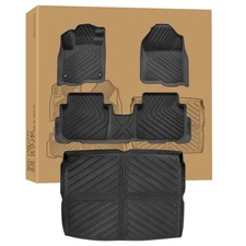 Weize Floor Mats and Cargo Liners for Honda CR-V 2023 2024 2025 2026 (Include...