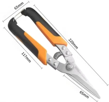 Professional Industrial Shears Stainless Steel Scissors  Snips For Metal Sheet A