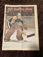 The Sporting News - May 6, 1972 - Gerry Cheevers - Boston Bruins