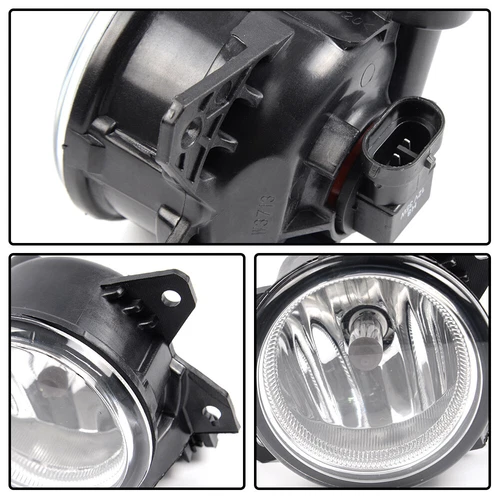 For 2016-2018 Honda Civic 2/4 Door Front Fog Lights Bumper Lamps w/Switch Kits - Picture 9 of 13
