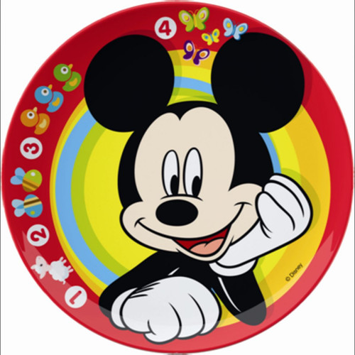 DETERMONDO Set di 120 Piatti Fondi Plastica Rigida Bianchi 22 cm