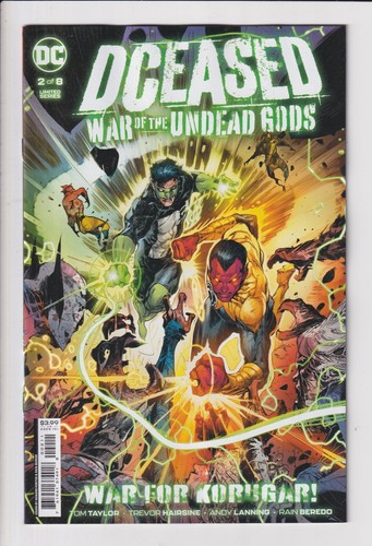 Los cómics de DC DCEASED: WAR OF THE UNDEAD GODS 1 2 3 4 5 6 7 u 8 casi nuevo se venden POR SEPARADO - Imagen 2 de 40