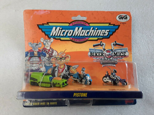 Micro Machines Biker Mice Pistone GALOOB neuf  - 第 1/2 張圖片