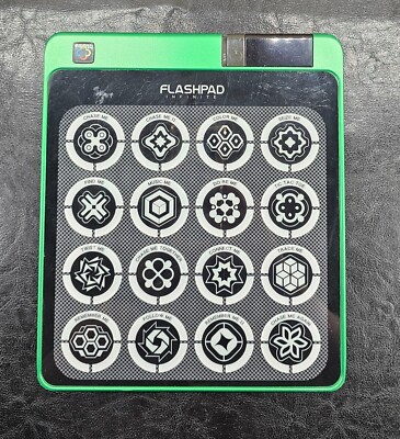ViRZTEX Green Flashpad Infinite Handheld Touchscreen Game Pad 33800 - Tested