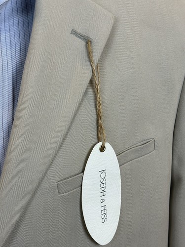 NWT Silk Blazer - Joseph & Feiss International - 40L - Picture 5 of 14