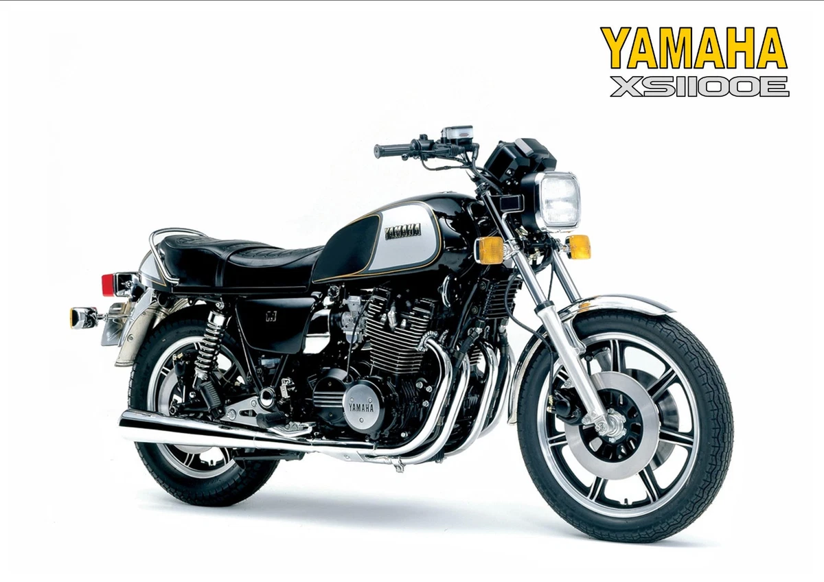 YAMAHA Poster XS1100 1978 1979 1980 1981 1982 Silver Superb Suitable to Frame