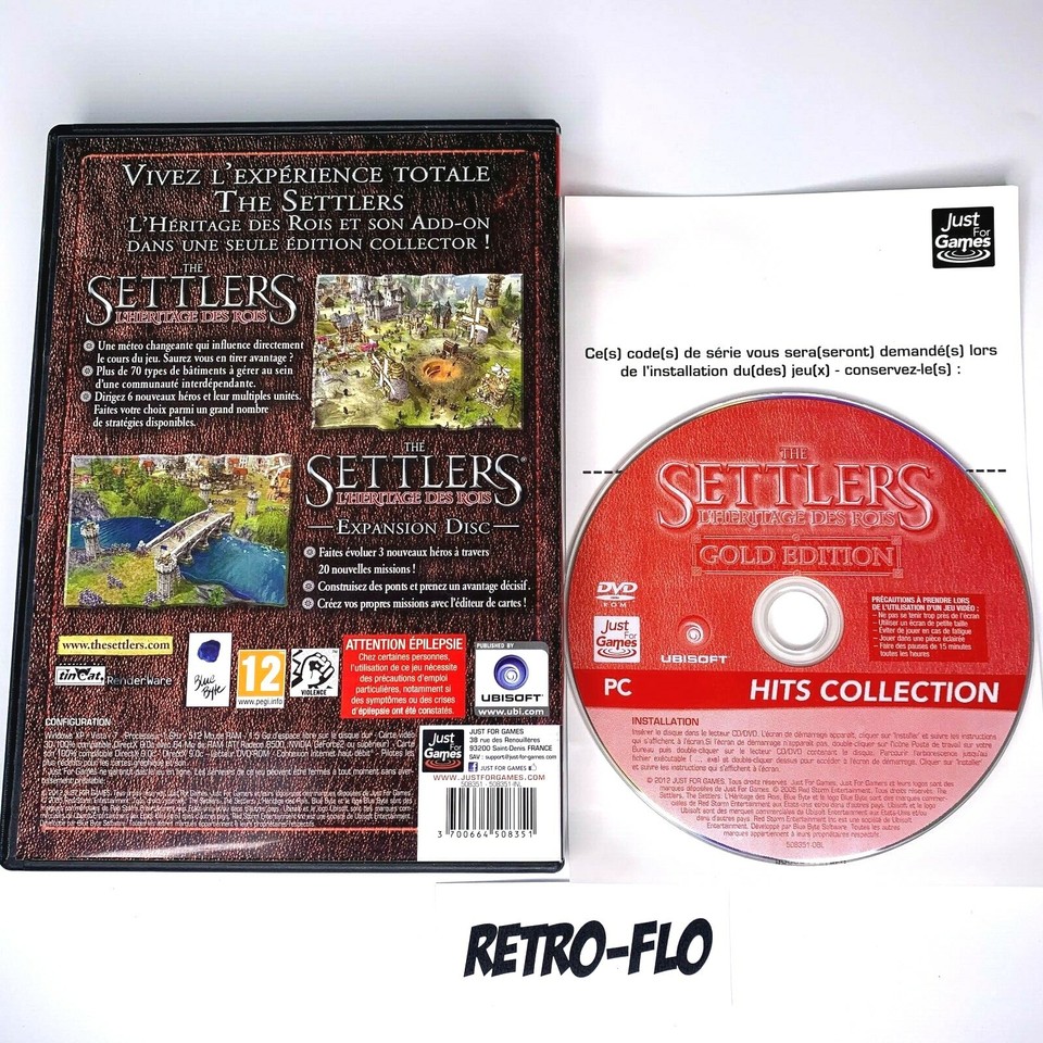 The Settlers L’Heritage Des Rois Gold Edition - Jeu PC En